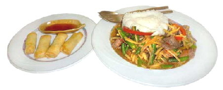 Rindfleisch-Chilli-Basiliku